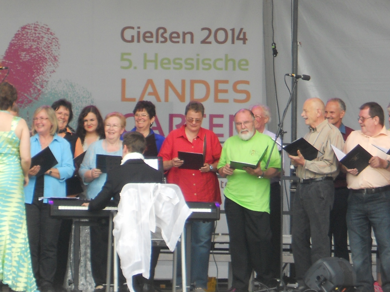 29.06.2014: Singen auf der Landesgartenschau